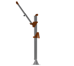 TwinSleeve® Davit mobile-and-fixed anchor point