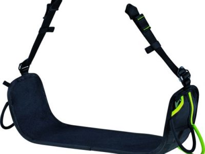 Air Lounge. Work positioning seat with edge protection working at height