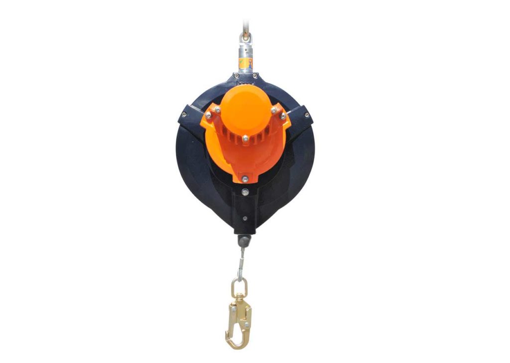 STAR-series fall arrest block with automatic descent function. Allows ...