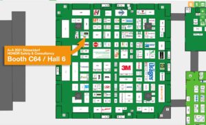 Floorplan-A+A-HONOR-Safety&Consultancy-Hall-6-booth-64