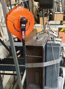 LAW33-250-Load arrestor front-view-load-arrestor-winch-practice