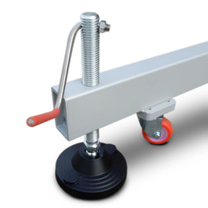 Levelling-Base,-swivelling-&-Swivel-castor-(no-brake)